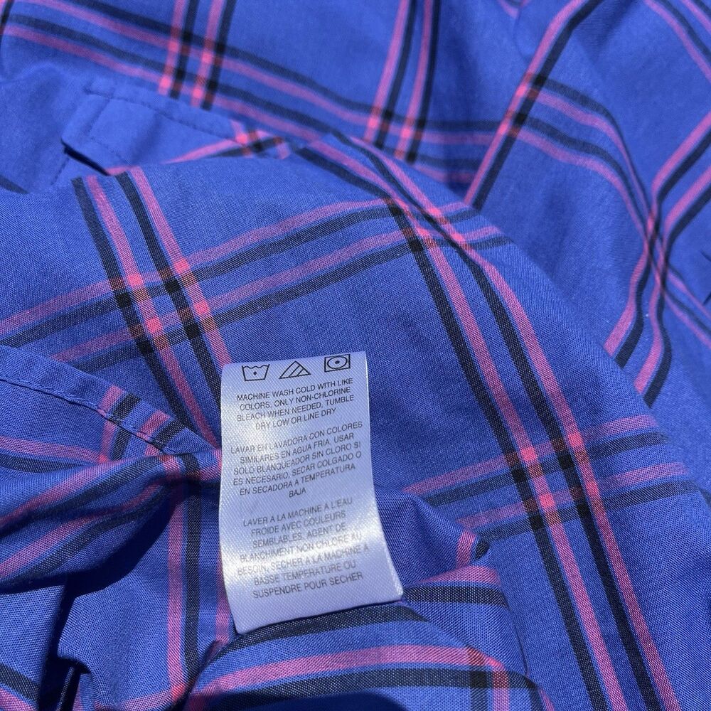 Wrangler 112335507 Women’s Size L Western Plaid, Long Sleeve, Pearl Snap Shirt - Picture 9 of 16